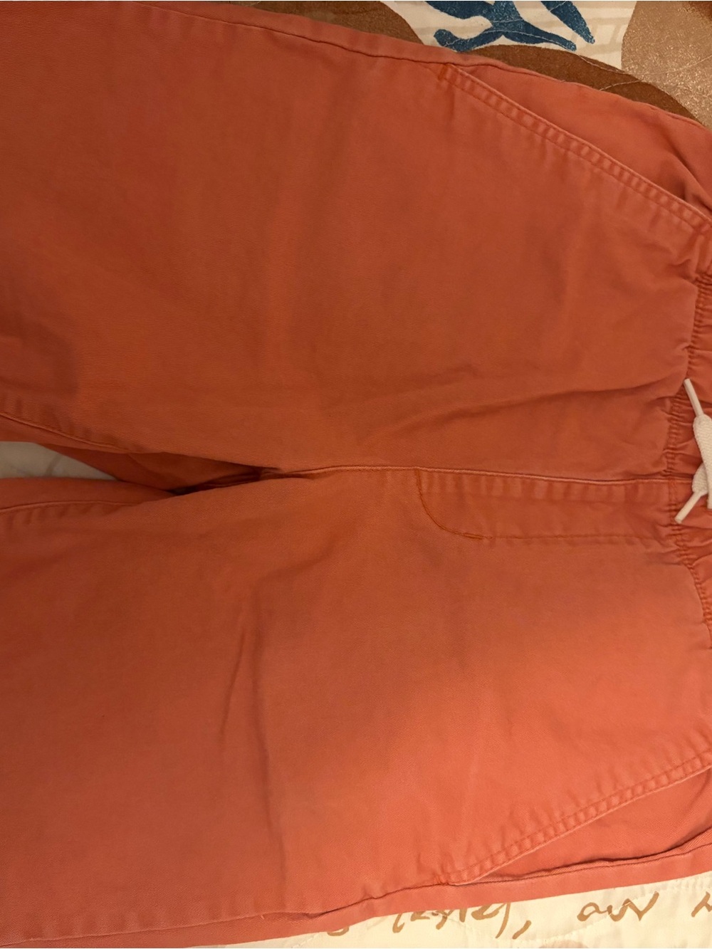 Old Navy Men's Drawstring Joggers in Terracotta Orange